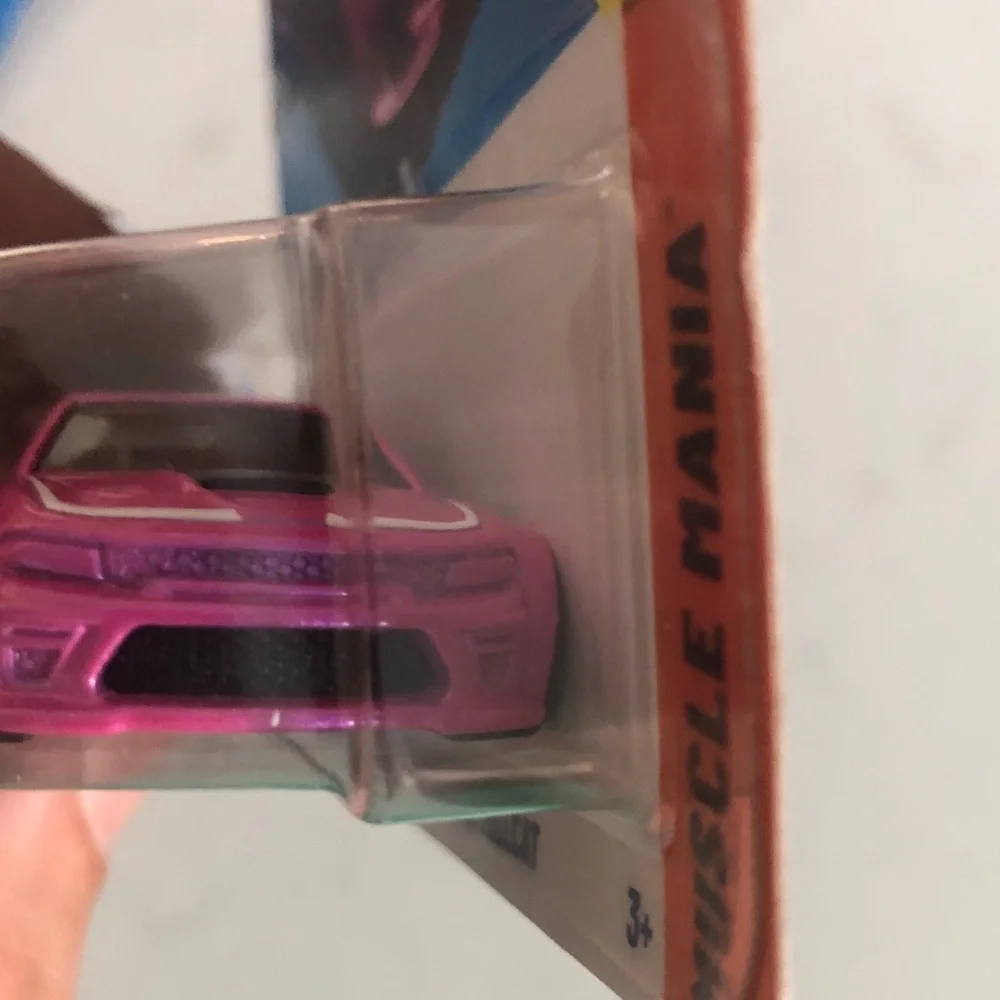 Mattel Hot Wheels Pink Dodge Charger Hellcat